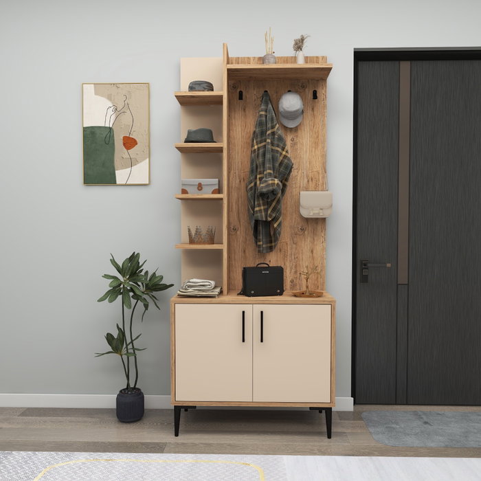 Hanah Home Julendor Atlantic Pine, Beige Hanah Home Julendor Atlantic Pine, Beige